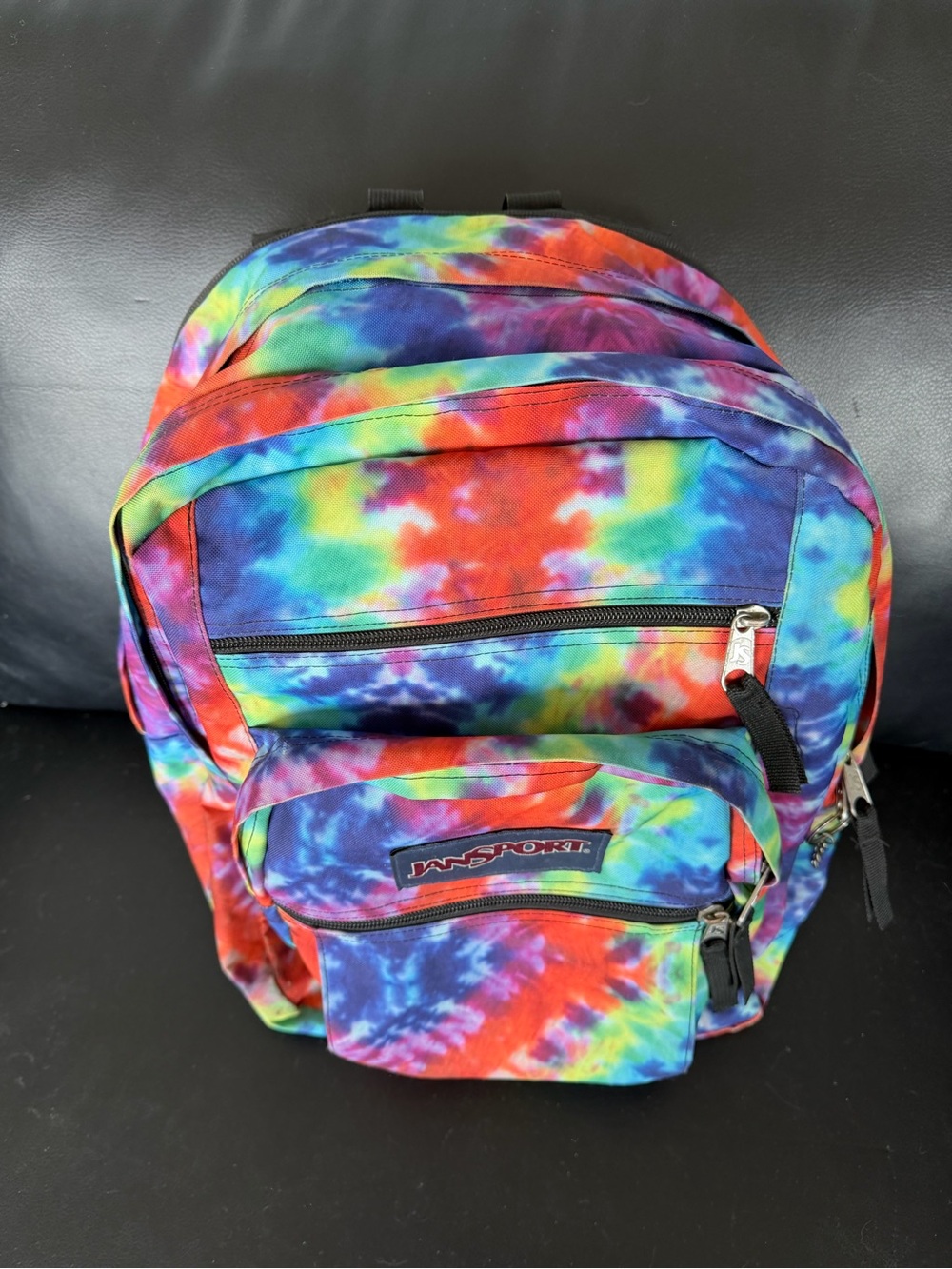 JanSport Tie-Dye Pattern Backpack - Picture 2 of 11